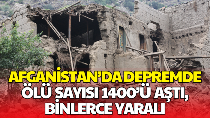 Afganistan’ı Sarsan Depremde Can Kaybı 1400’ü Aştı